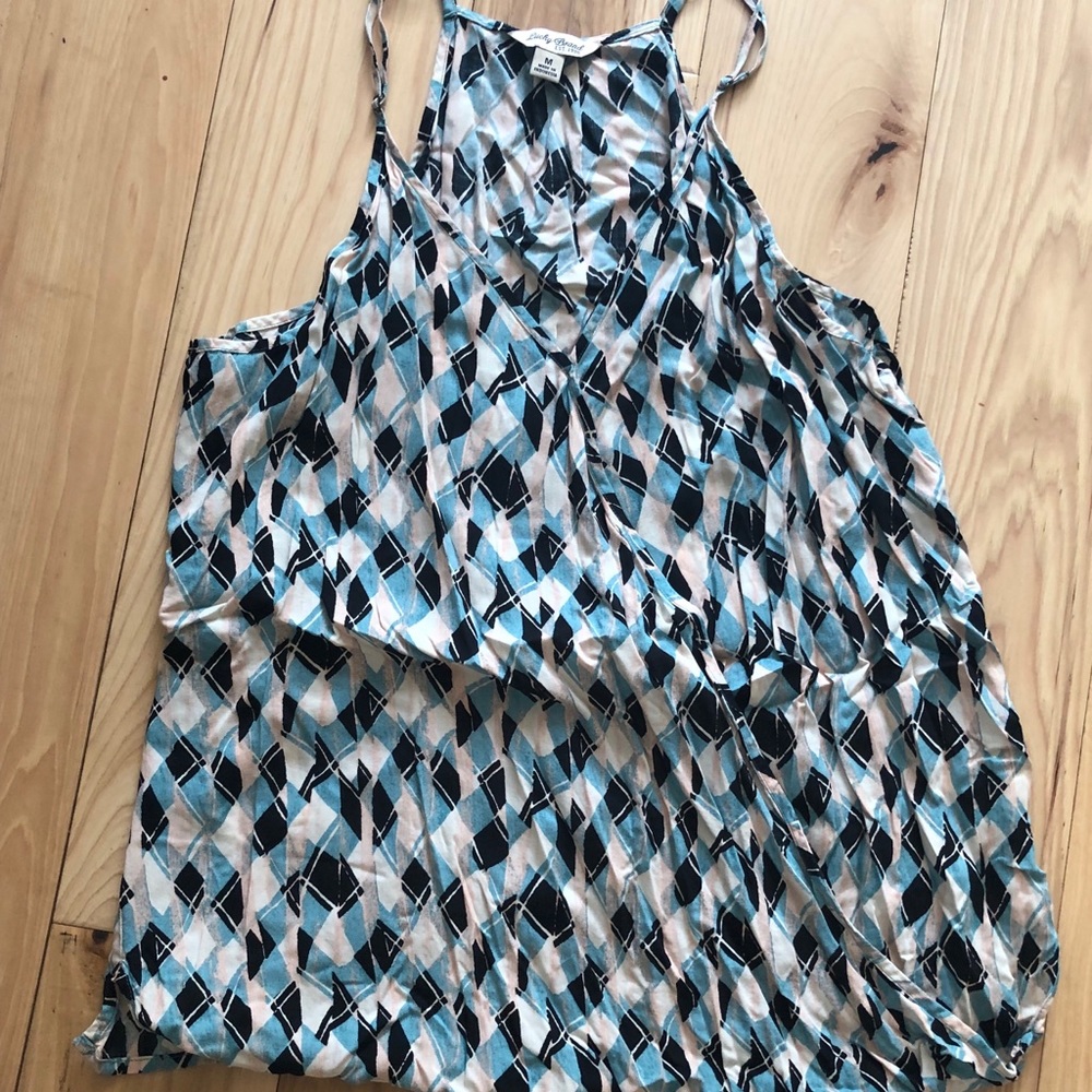Lucky Brand tank! Flowy, super cute!